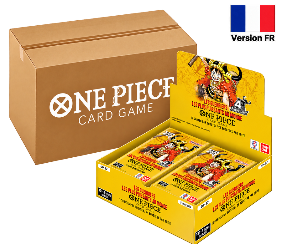Case One Piece OP-17 The World's Strongest Warriors – Anglais (12 displays)