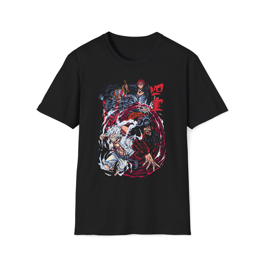 T-shirt One Piece Quattro Imperatori — Yonko