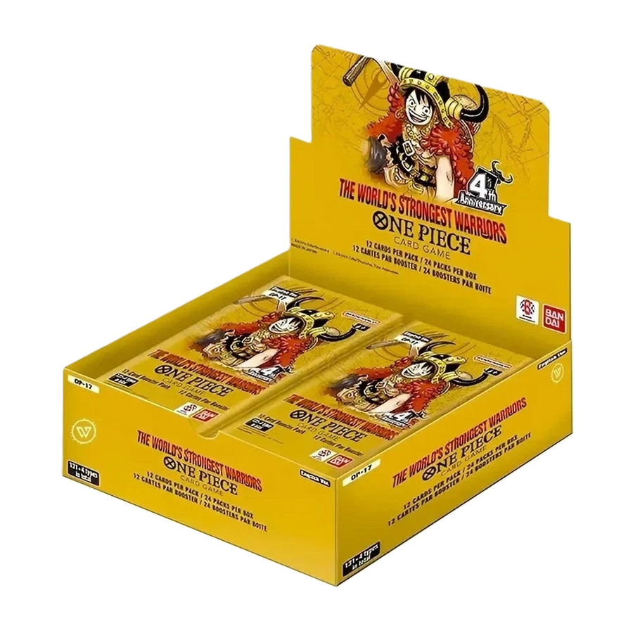 Booster Box One Piece OP-17 The World's Strongest Warriors – Inglese (ENG)