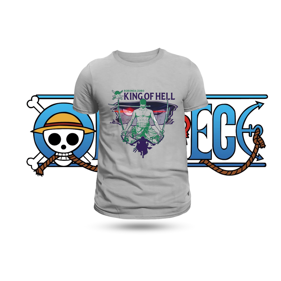 T-shirt One Piece Zoro — King of Hell